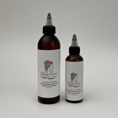 (8 oz) Slayy Crown Elixir SENSITIVE Scalp Formula